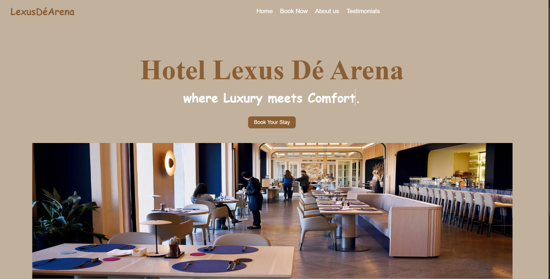Landing Page